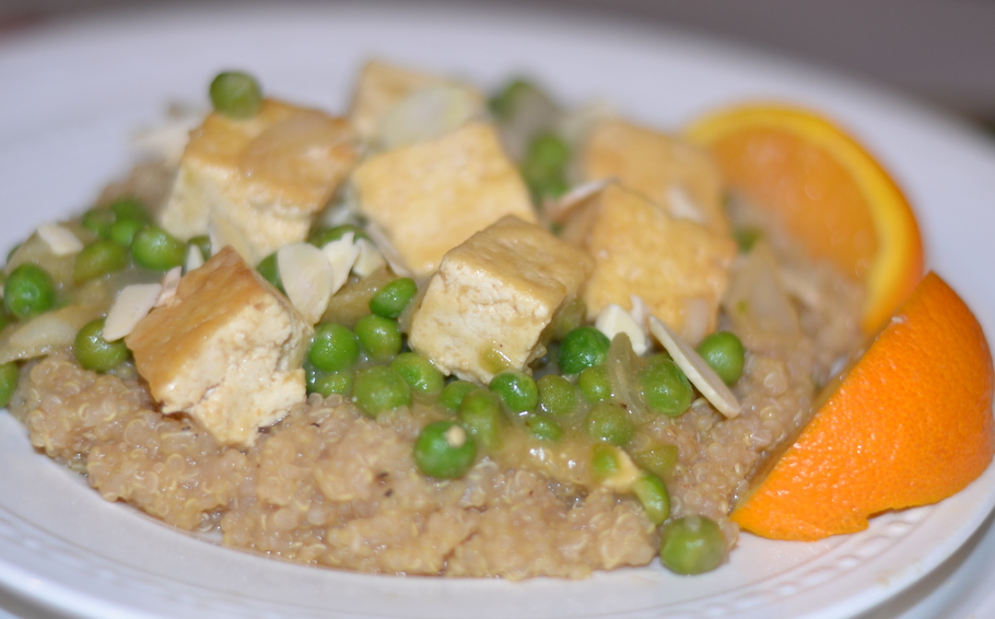 Orange “Chicken” Tofu