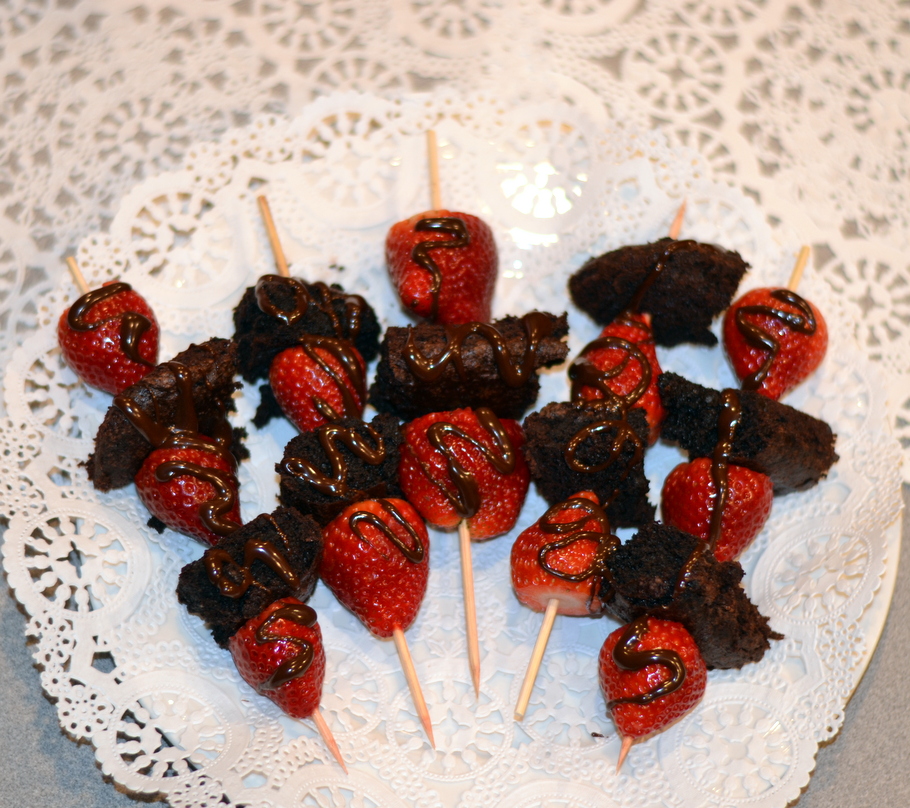 Valentine’s Dessert Kabobs