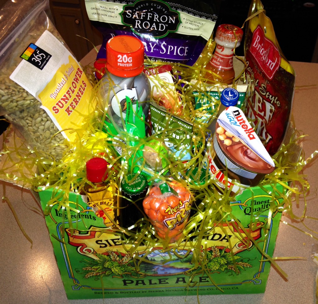 Man Easter Basket