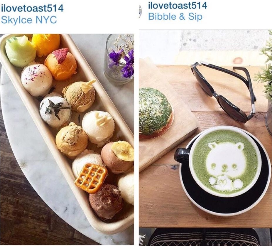 Cute IG Account for Foodies & Latte Lovers