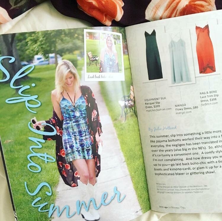 Slip into Summer – Le Nouveau Moi July/August Issue