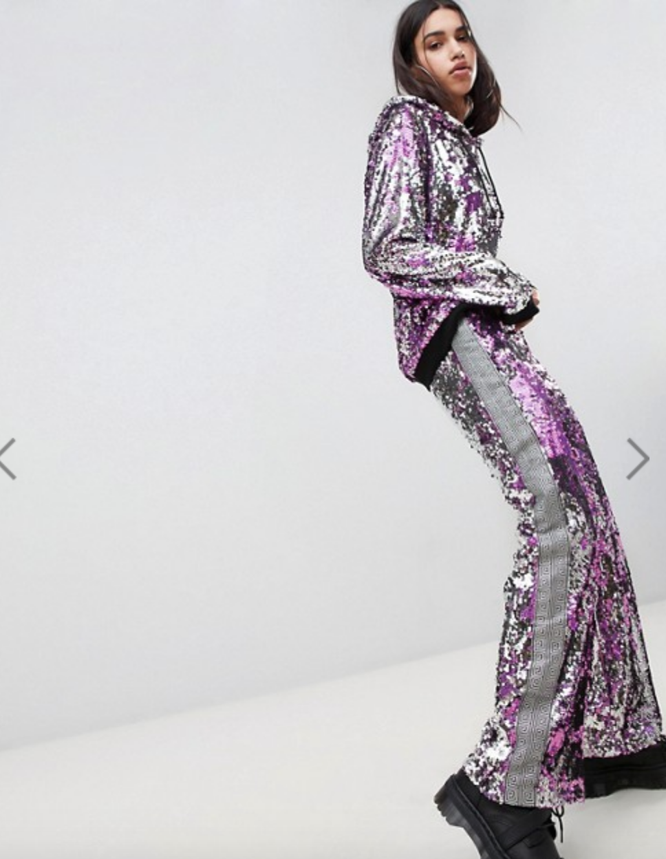 ASOS sequin suit