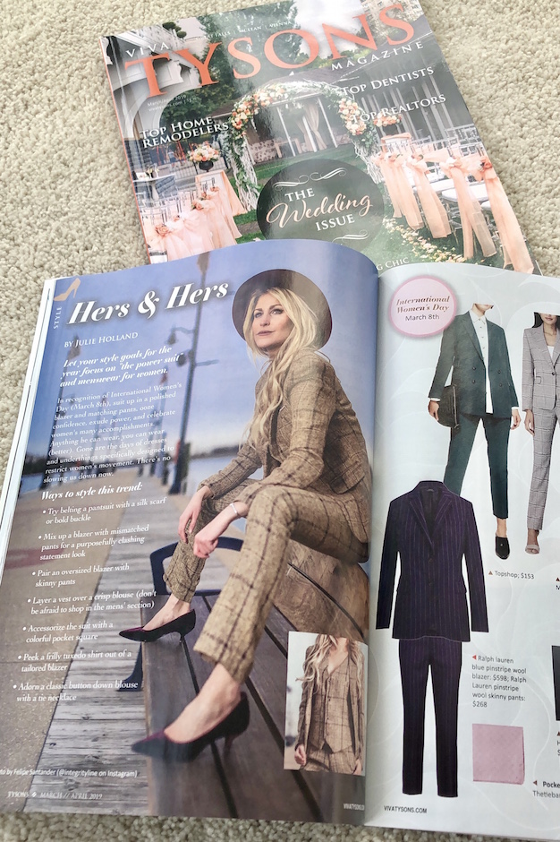 Viva Tysons Magazine March 2019 Hers & Hers Style Julie Holland