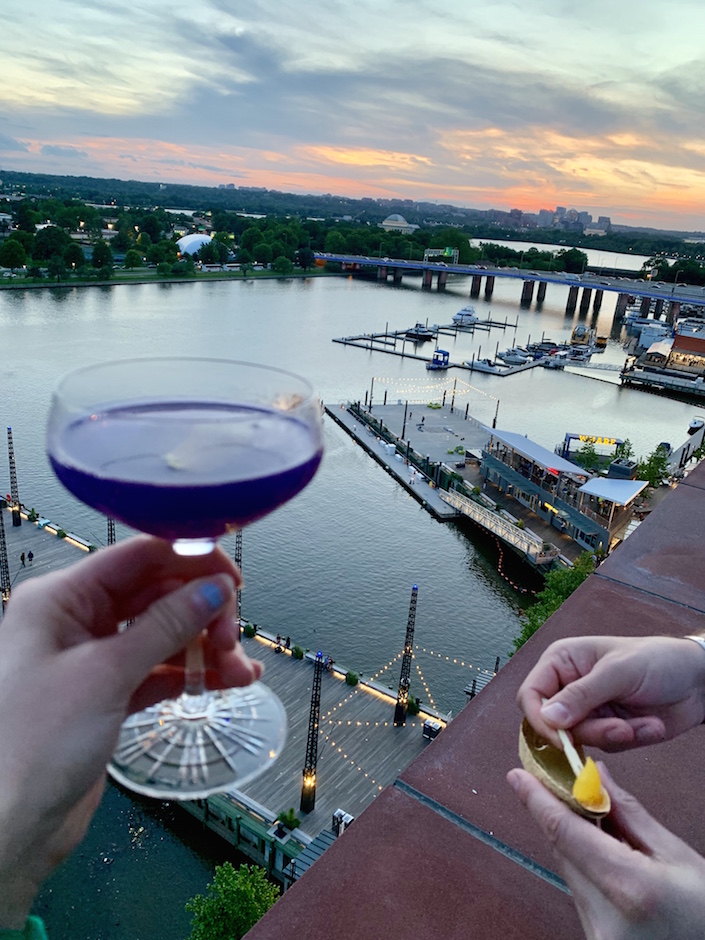 12 Stories New Bar at the Wharf D.C. - Blazers and Bubbly by Julie Holland