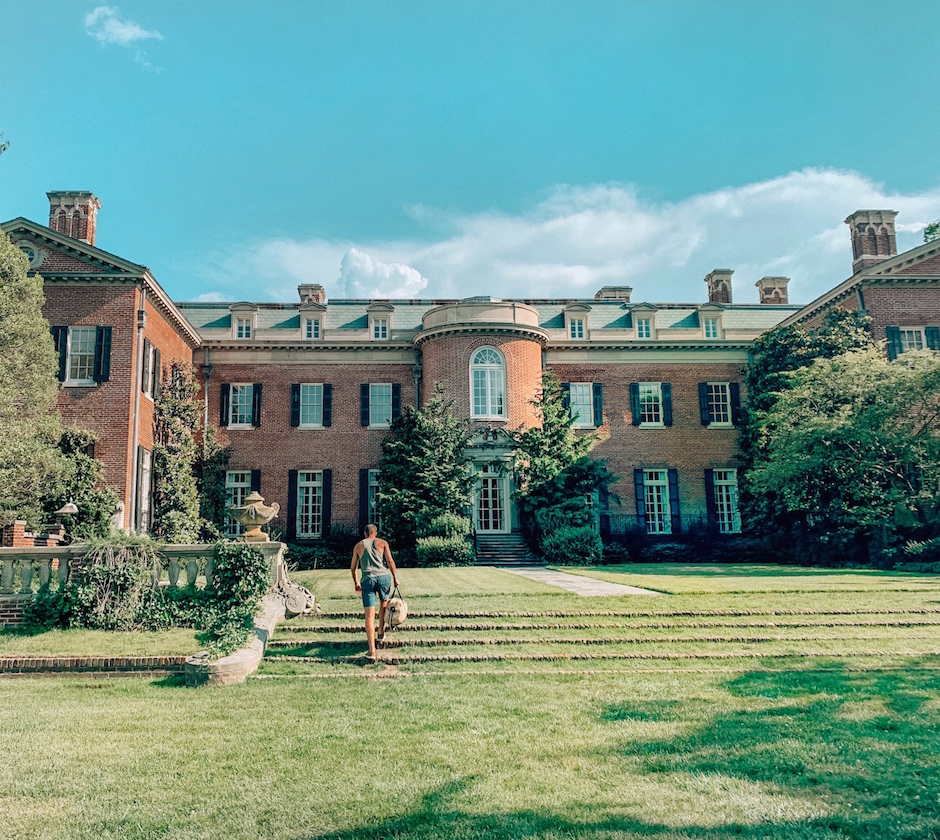 Dumbarton Oaks mansion and gardens DC