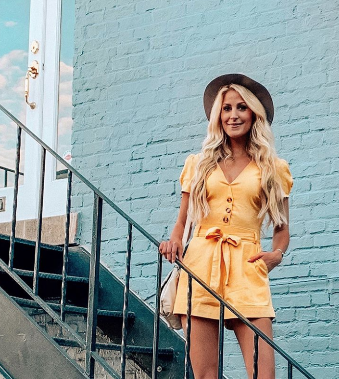 Show Pony yellow romper 