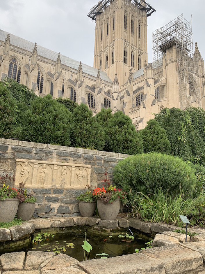 National Cathedral Garden DC