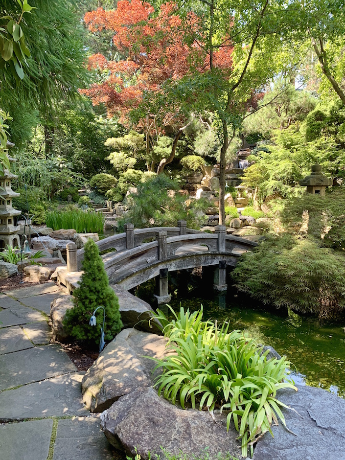 Hillwood estate Japanese-style gardens