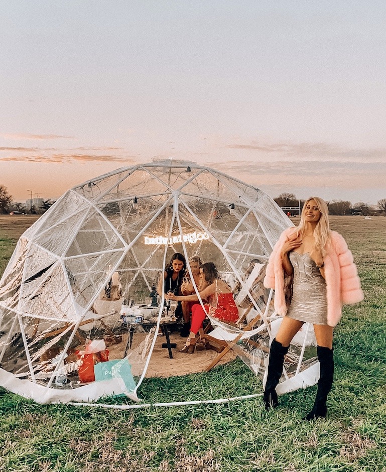 Intimate Igloo – Pop Up Dining and Party Bubbles DC