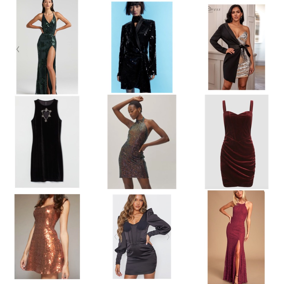 Winter 2021 holiday dress guide 